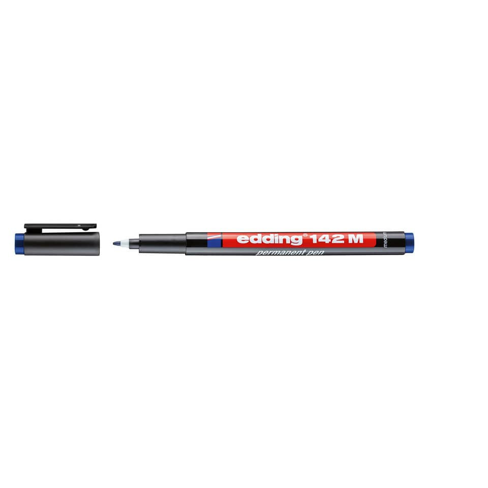 Permanentmarker 142M, 1,0mm, blau EDDING 142 003 EDDING 4-142-003 permanent