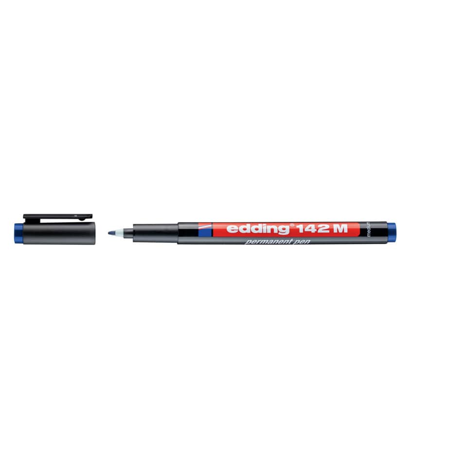 Permanentmarker 142M, 1,0mm, blau EDDING 142 003 EDDING 4-142-003 permanent