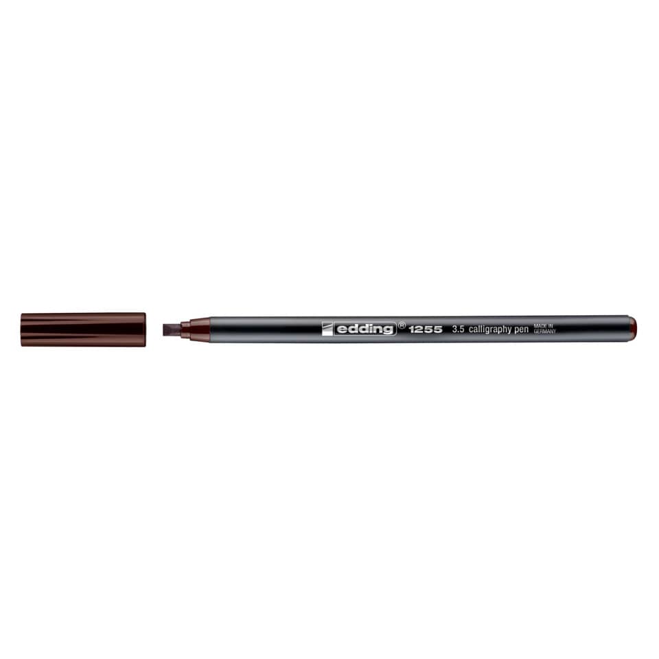 Kalligrafiestift 1255, 3,5mm, dunkelbraun EDDING 125535-018 EDDING 125535-018  3,5mm