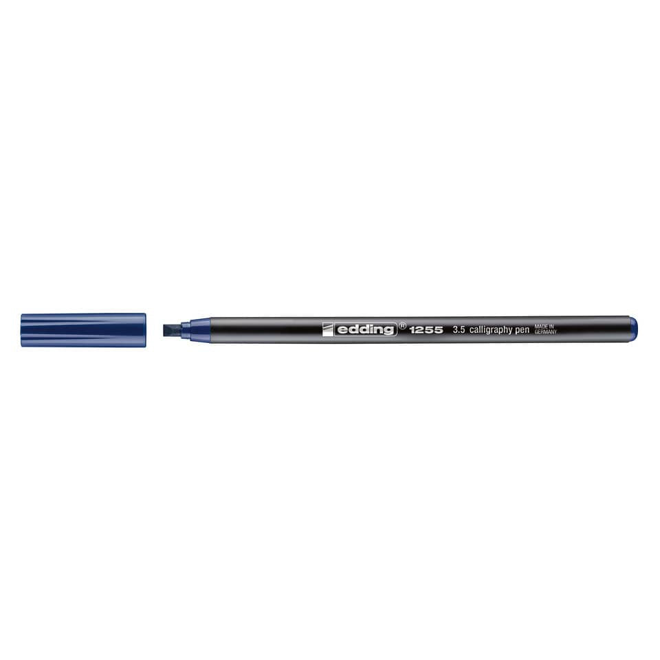 Kalligrafiestift 1255, 3,5mm, stahlblau EDDING 4125535-003 EDDING 125535-017  3,5mm