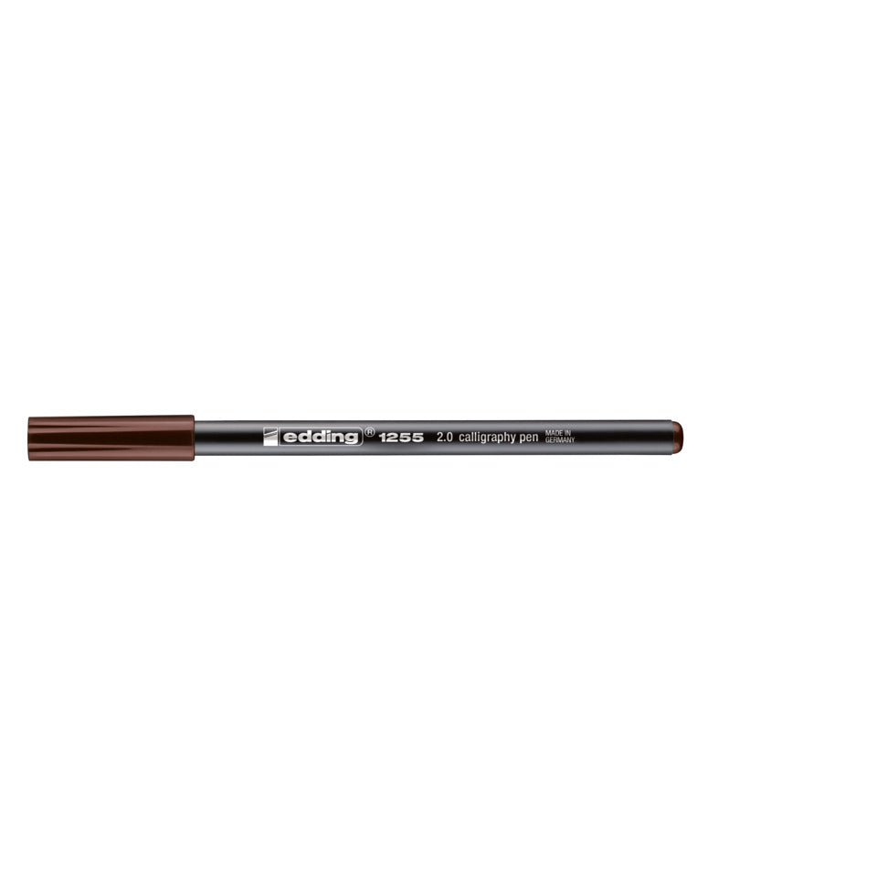 Kalligrafiestift 1255, 2mm, dunkelbraun EDDING 125520018 EDDING 125520-018  2,0mm