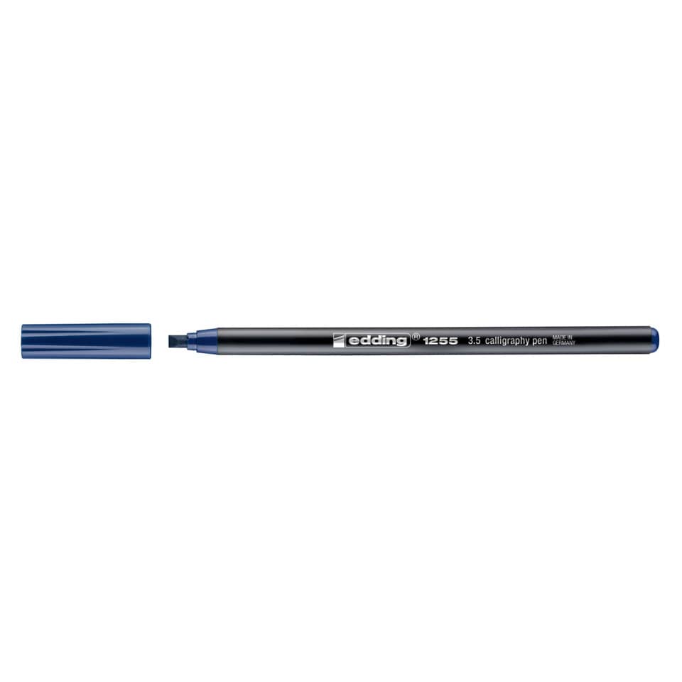 Kalligrafiestift 1255, 3,5mm, stahlblau EDDING 4125535-003 EDDING 125535-017  3,5mm
