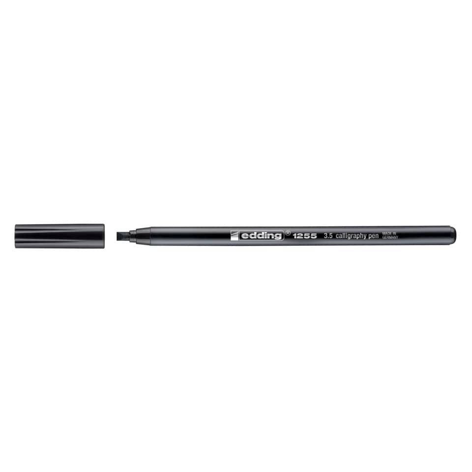 Kalligrafiestift 1255, 3,5mm, schwarz EDDING 41255-35001 EDDING 125535-001  3,5mm