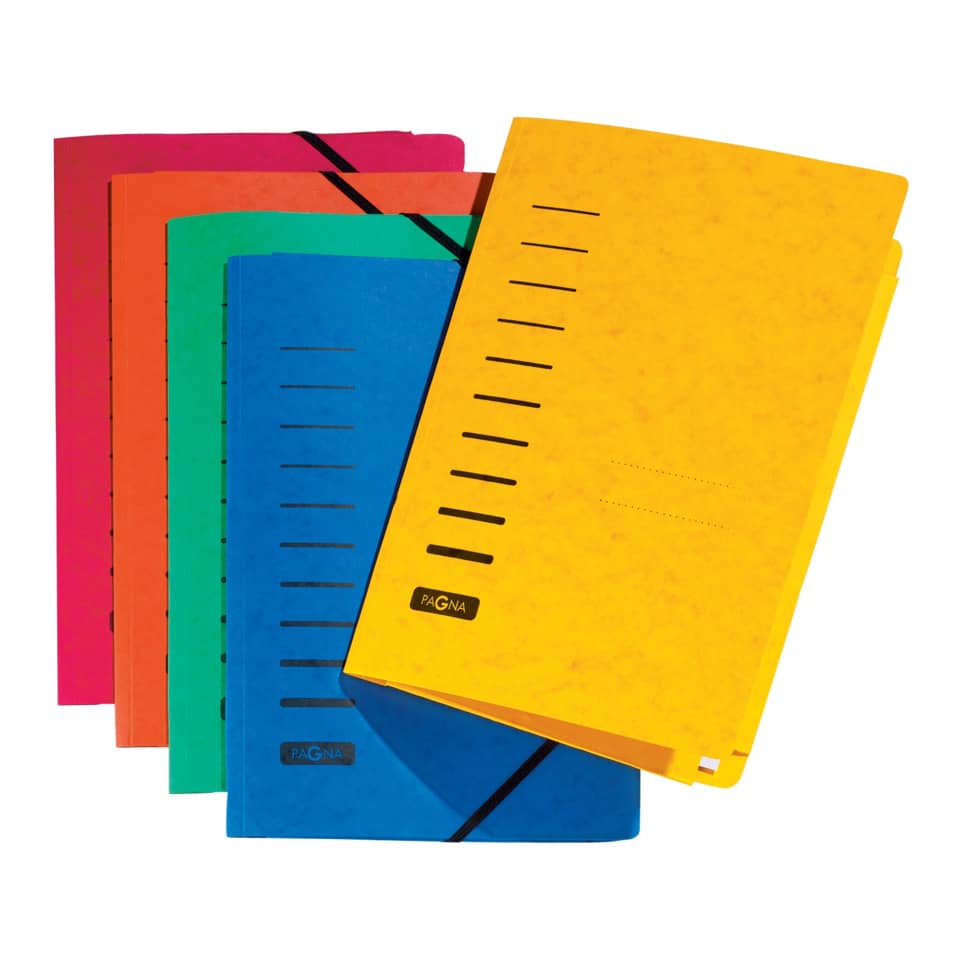 Gummizugmappe, A4, Karton, gelb PAGNA 24007-05 PAGNA 24007-05 Karton