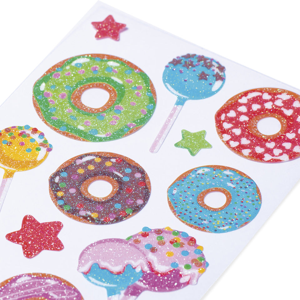 Sticker Sweeties mit glänzendem Glitter, 14 Stück HERMA 15517