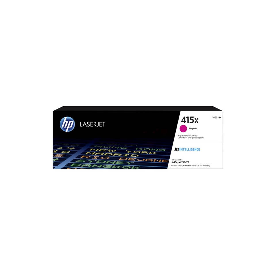 Lasertoner Nr. 415X, 6.000 Seiten, magenta HP W2033X