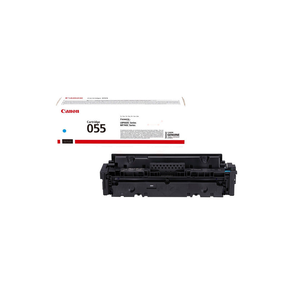 Lasertoner 055, 2.100 Seiten, cyan CANON 3015C002