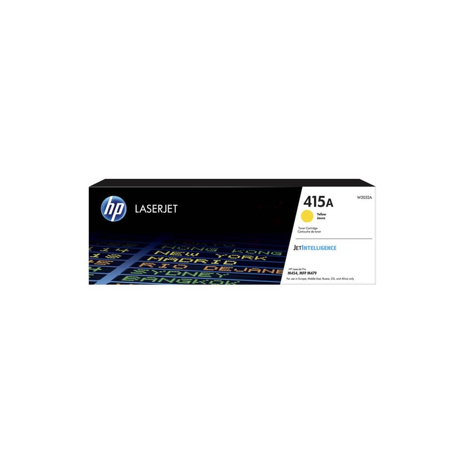 Lasertoner Nr. 415A, 2.100 Seiten, yellow HP W2032A