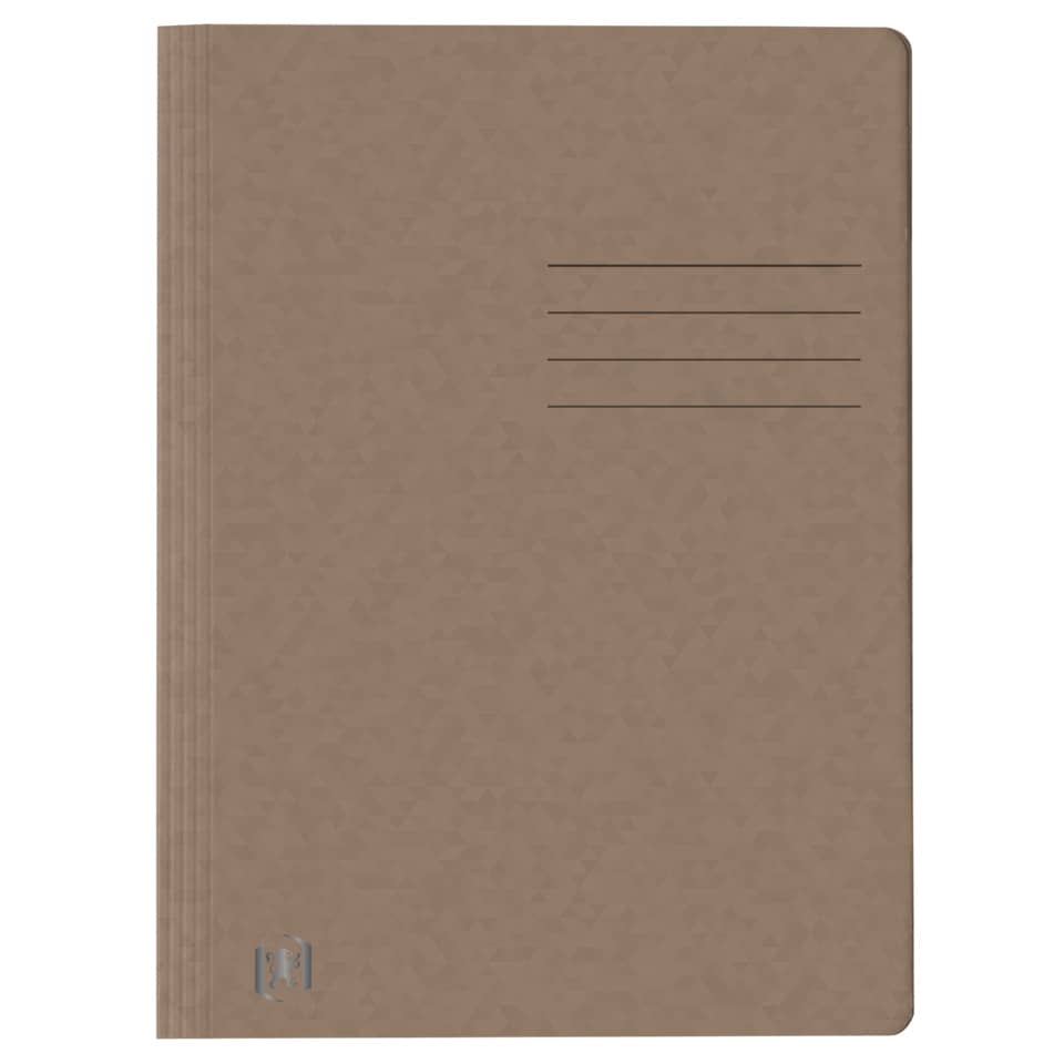Schnellhefter Top File+, A4, Karton, braun OXFORD 400116208 OXFORD 400116208 Top File+
