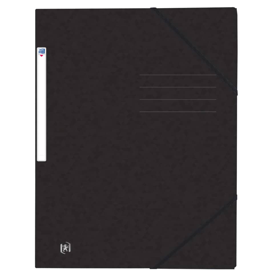 Eckspanner Top File+, A4, Karton, schwarz OXFORD 400116306 OXFORD 400116306 Top File+