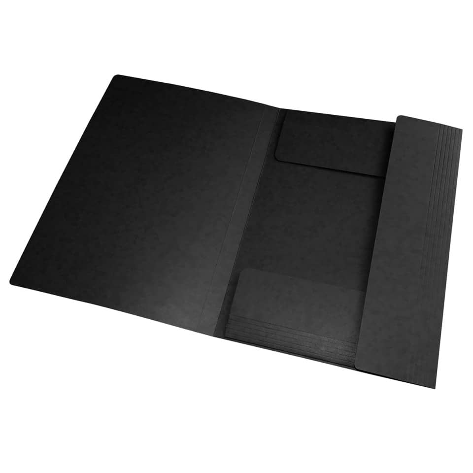 Eckspanner Top File+, A4, Karton, schwarz OXFORD 400116306 OXFORD 400116306 Top File+
