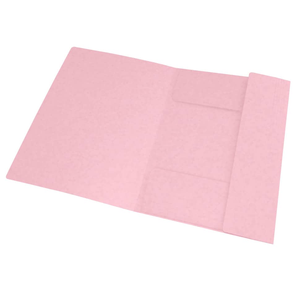 Eckspanner Top File+, A4, Karton, pastellrosa OXFORD 400116353 OXFORD 400116353 Top File+