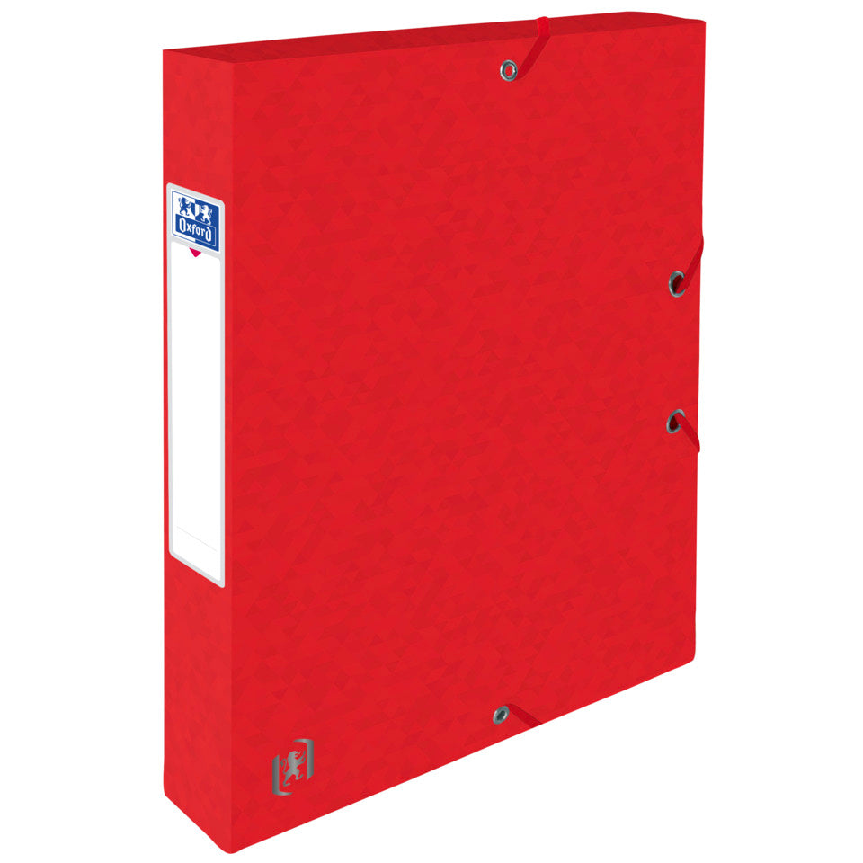 Heftbox Top File+ Karton, A4, 40mm, rot OXFORD 400114372 OXFORD  400114372 Top File+