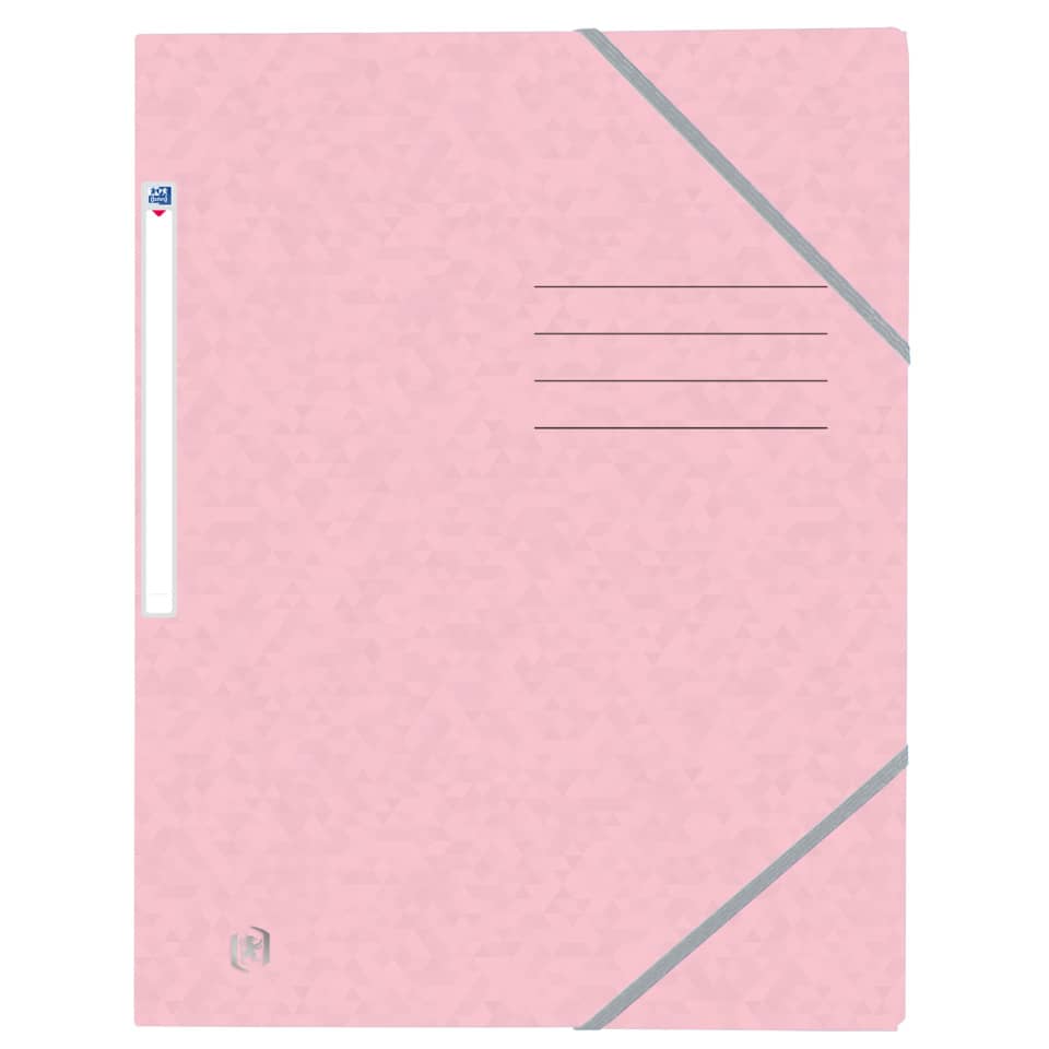 Eckspanner Top File+, A4, Karton, pastellrosa OXFORD 400116353 OXFORD 400116353 Top File+