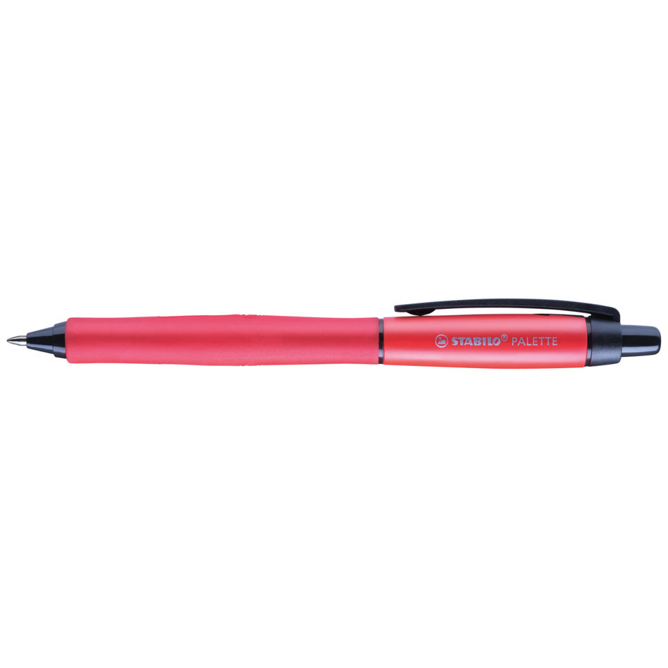 Gelschreiber mit Druckmechanik PALETTE, 0,4 mm (F), rot STABILO 268/40-01