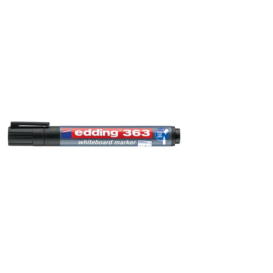 Boardmarker 363, 1-5mm, Keilspitze, schwarz EDDING 4-363001