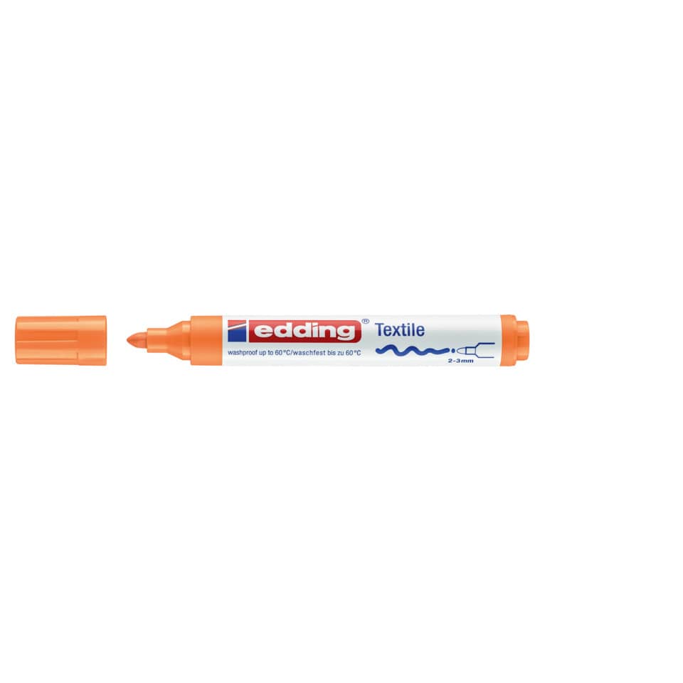 Textilmarker 4500, 2-3mm, neonorange EDDING 44500066 EDDING 4500 66 2-3mm