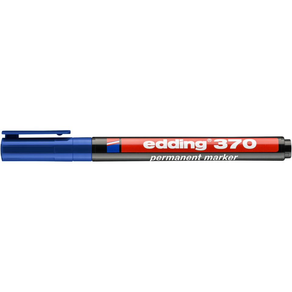 Permanentmarker 370, Rundspitze, nachfüllbar, 1mm, blau EDDING 370 3 EDDING 4-370003