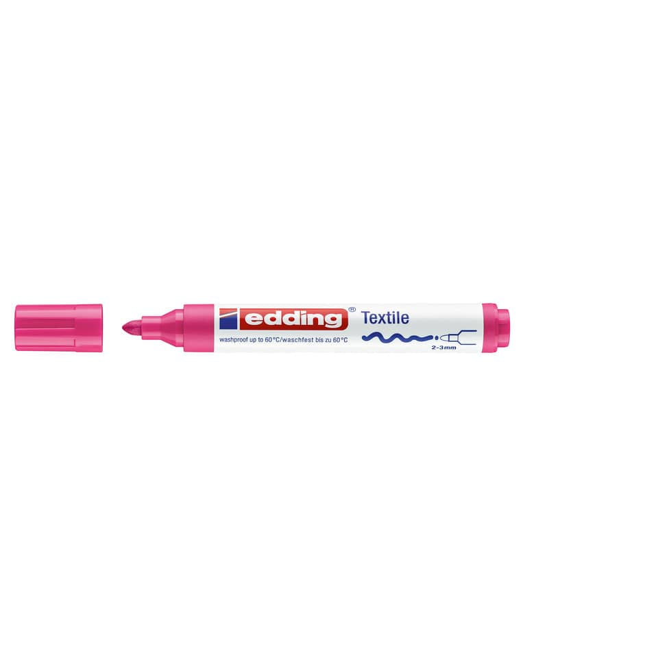 Textilmarker 4500, 2-3mm, neonpink EDDING 44500069 EDDING 4500 69 2-3mm