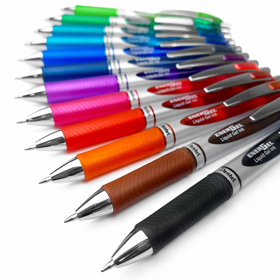 Gel-Tintenroller Liquid EnerGel Document BLP77, 0,35mm, schwarz PENTEL BLP77-AX PENTEL BLP77-AX /0,35mm