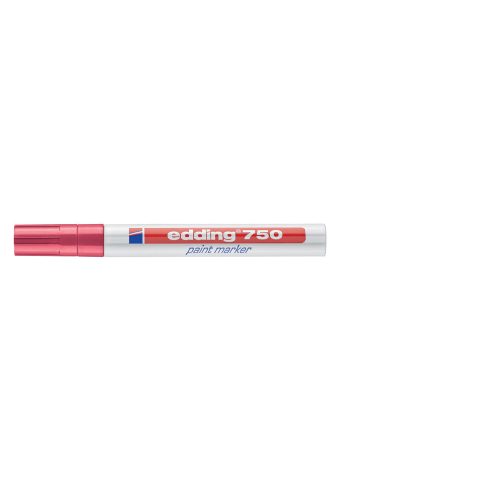 Lackmarker 750, 2-4mm, Rundspitze, rot EDDING 4-750002 EDDING 4-750002  Rundspitze