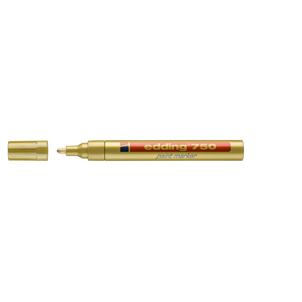 Lackmarker 750, 2-4mm, Rundspitze, gold EDDING 4-750053 EDDING 4-750053   Rundspitze