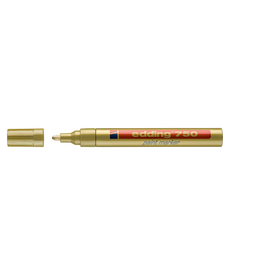 Lackmarker 750, 2-4mm, Rundspitze, gold EDDING 4-750053 EDDING 4-750053   Rundspitze