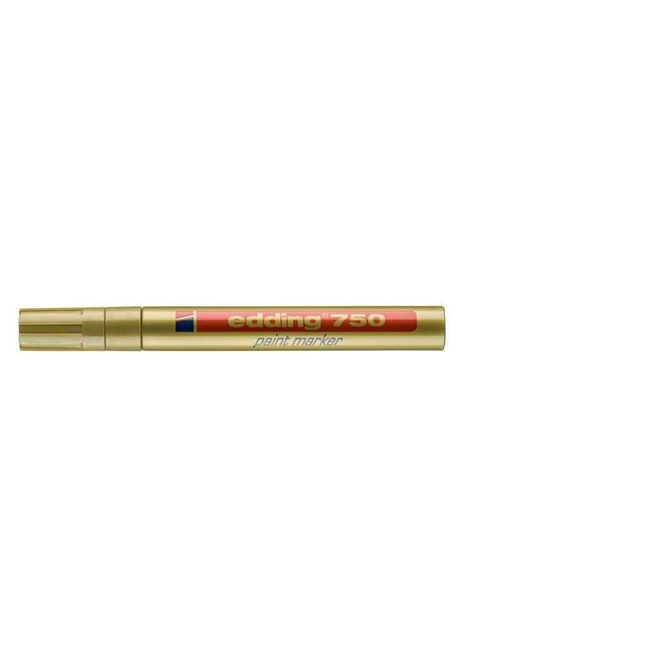 Lackmarker 750, 2-4mm, Rundspitze, gold EDDING 4-750053 EDDING 4-750053   Rundspitze