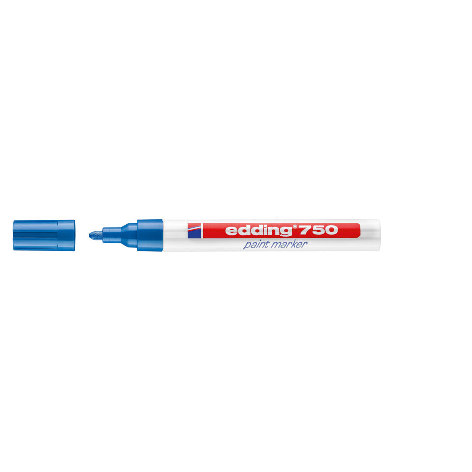 Lackmarker 750, 2-4mm, Rundspitze, blau EDDING 4-750003 EDDING 4-750003  Rundspitze