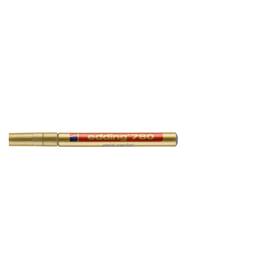 Lackmarker 780, 0,8mm, Rundspitze, gold EDDING 4780053 EDDING 780-053 metallgef. Rundspitze