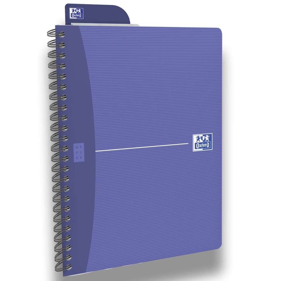 Spiralbuch Office Essentials, A5, 90 Blatt, kariert OXFORD 100102938