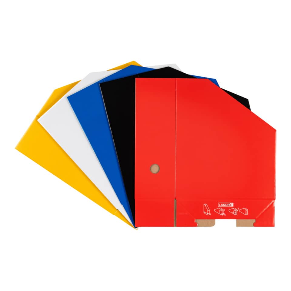 Stehsammler breit, A4, uni blau 350000010 LANDRE 100420029 LANDRE 100420029 350000010