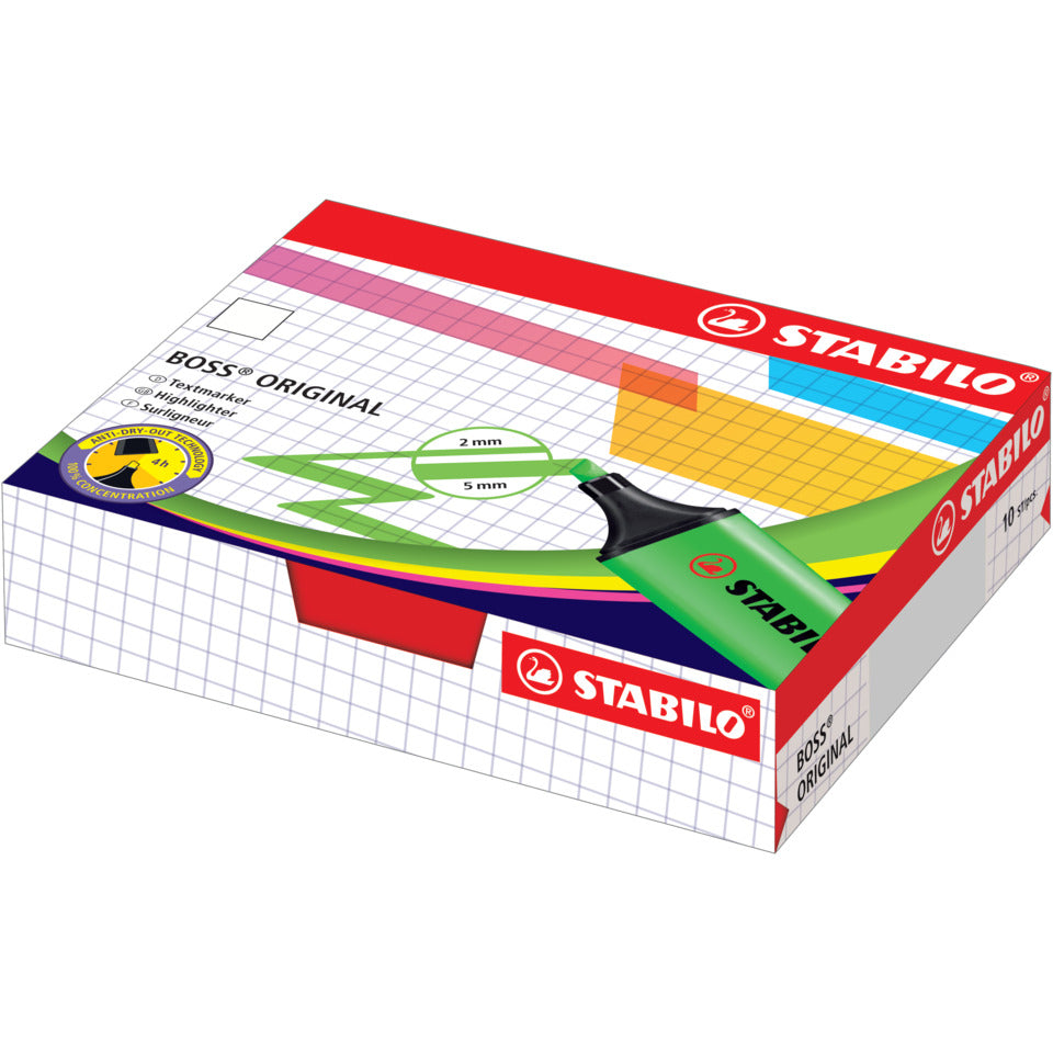Textmarker BOSS® ORIGINAL, nachfüllbar, lavendel STABILO 70/55