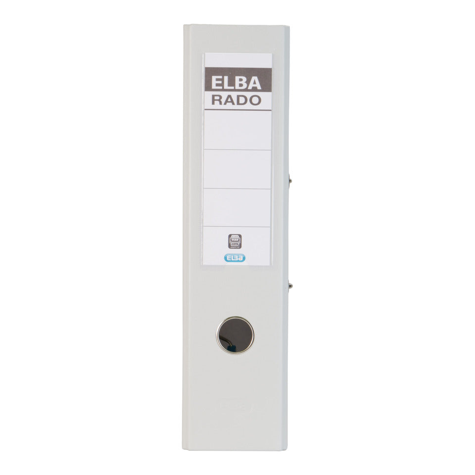 Ordner rado plast, A4, 80mm, grau ELBA 100022629 ELBA 100022629 10497GR