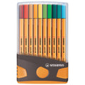 Fineliner point 88® ColorParade, Klappbox mit 20 Stiften STABILO 8820-03-05 STABILO 8820-03-05 ColorParade