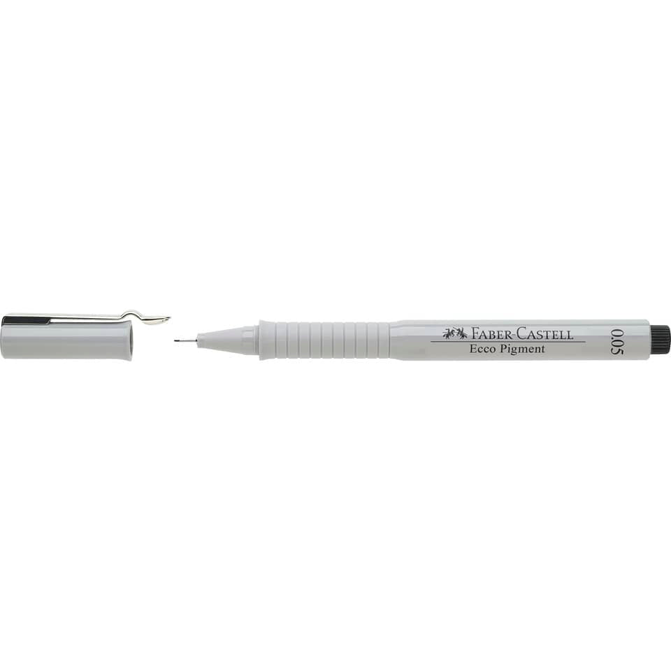 Pigmentliner Ecco 0,05mm schwarz FABER CASTELL 166099