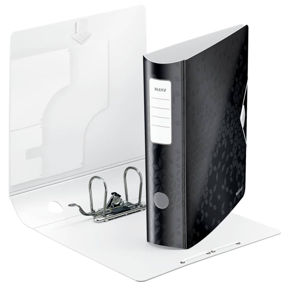 Qualitäts-Ordner Active WOW, A4, 82mm, PP, schwarz LEITZ 1106-00-95 LEITZ 1106-00-95 WOW PP