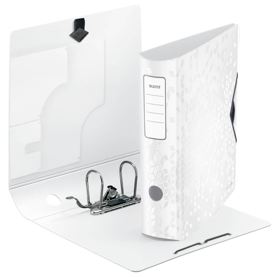 Qualitäts-Ordner Active WOW, A4, 80mm, PP, weiß LEITZ 1106-00-01 LEITZ 1106-00-01 WOW PP