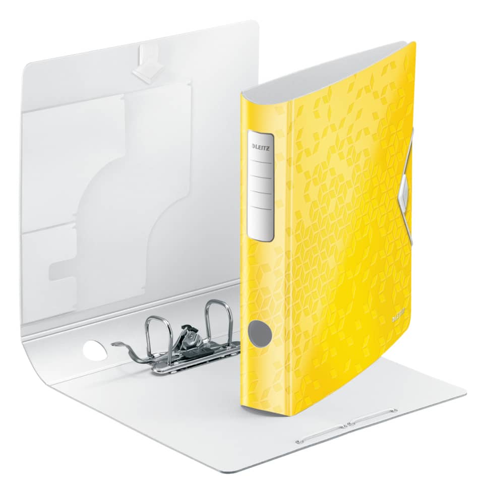 Qualitäts-Ordner Active WOW, A4, 65mm, PP, gelb LEITZ 1107-00-16 LEITZ 1107-00-16 WOW PP