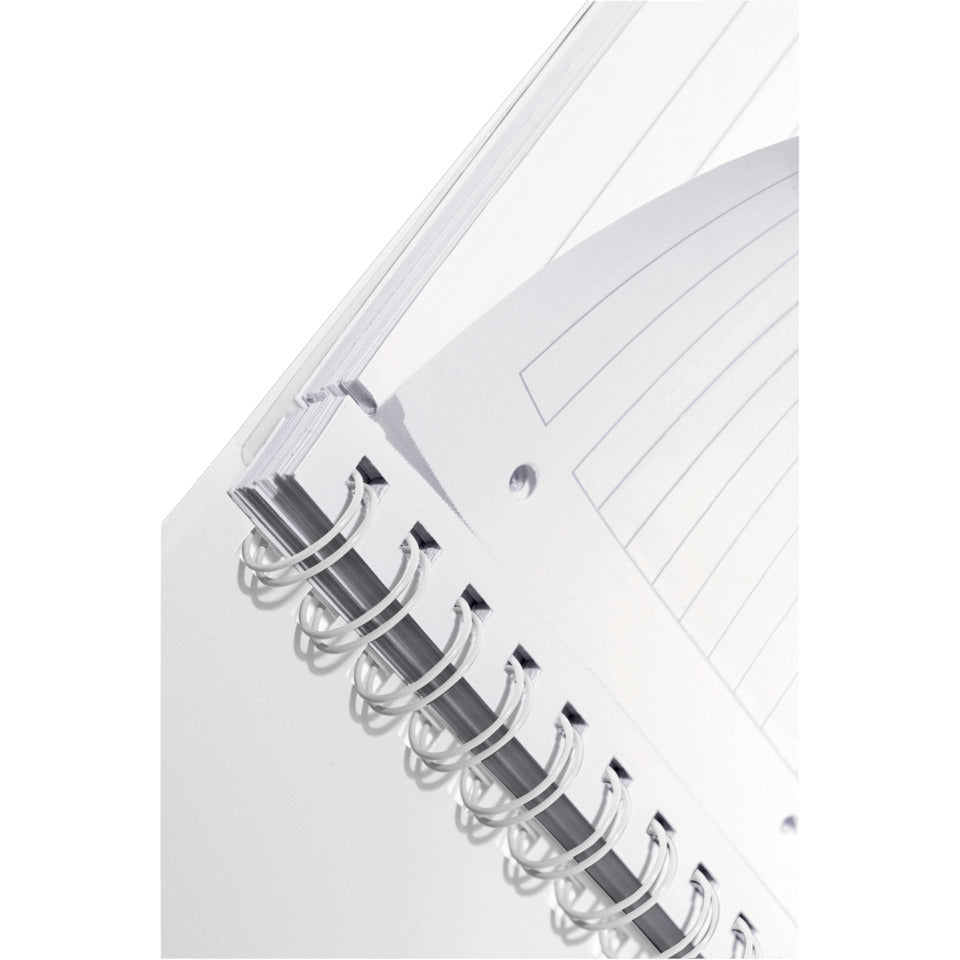 Collegeblock WOW, A4, PP, liniert, holzfrei, 80 Blatt, schwarz LEITZ 4637-00-95 LEITZ 4637-00-95 80Bl liniert