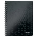 Collegeblock WOW, A4, PP, liniert, holzfrei, 80 Blatt, schwarz LEITZ 4637-00-95 LEITZ 4637-00-95 80Bl liniert