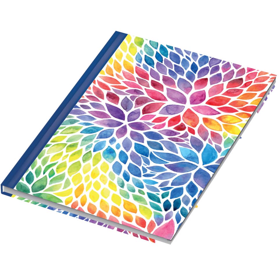 Notizbuch "Aquarell", A4, 96 Blatt, blanko RNK 46771 RNK 46771 96BL blanco