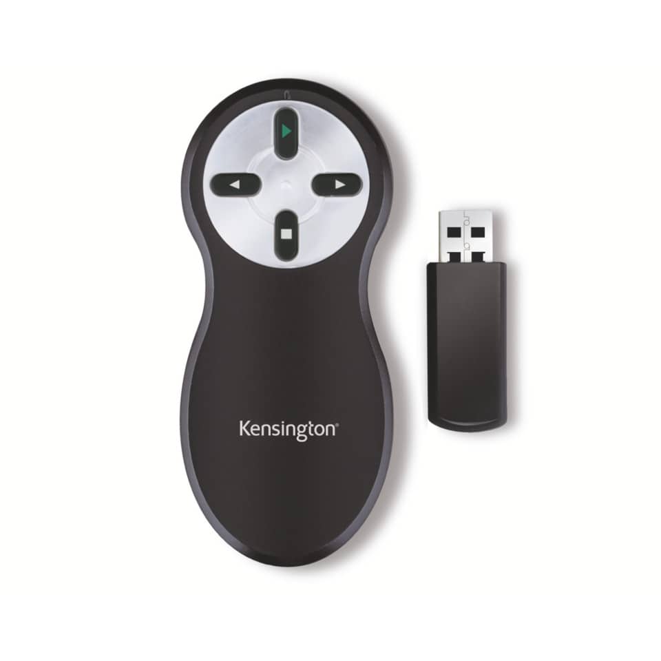 Presenter kabellos, ohne Laser, Reichweite 20 m, schwarz KENSINGTON K33373EU KENSINGTON K33373EU 20m