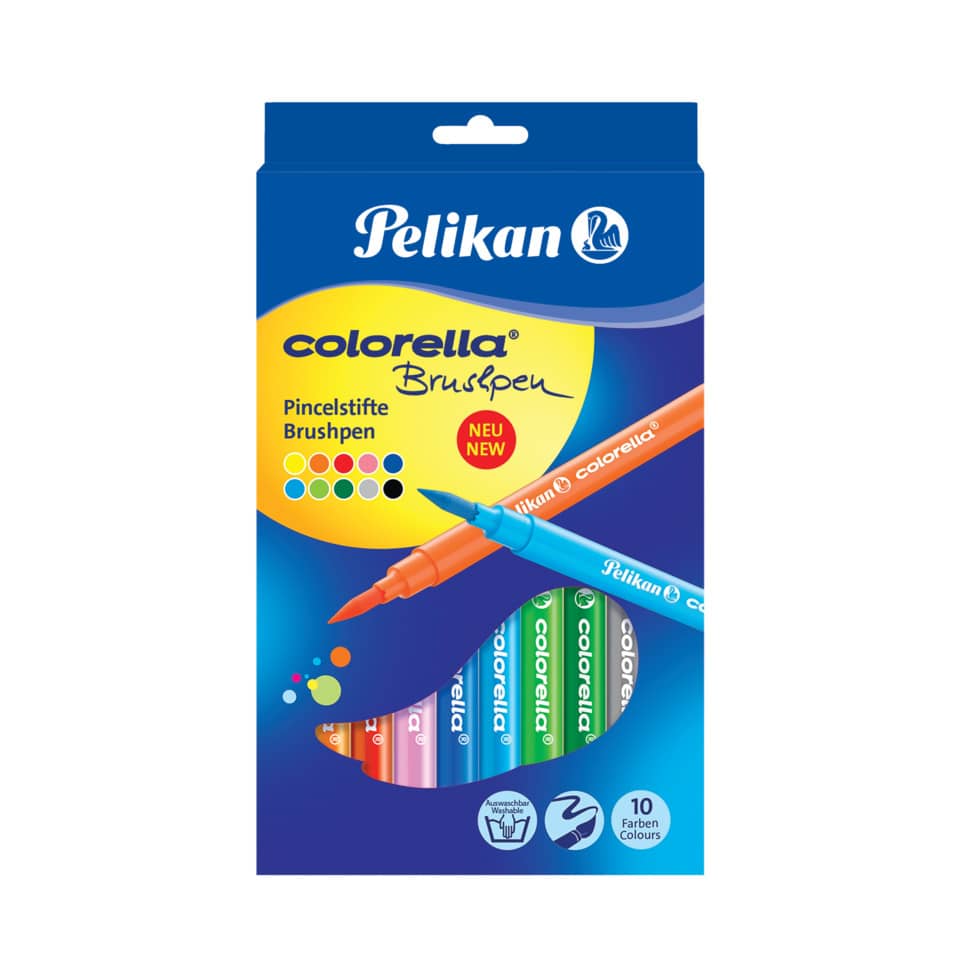 Faserschreiberetui 10 Stück Colorella   - Super Brush PELIKAN 100435924 PELIKAN 100435924 814577 Super br/10