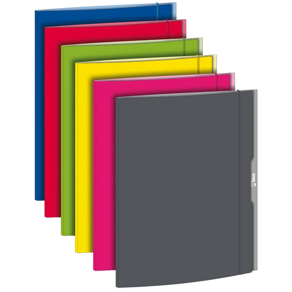 Sammelmappe, 310 x 440mm, A3, 12 Stück, sortiert RNK 45341