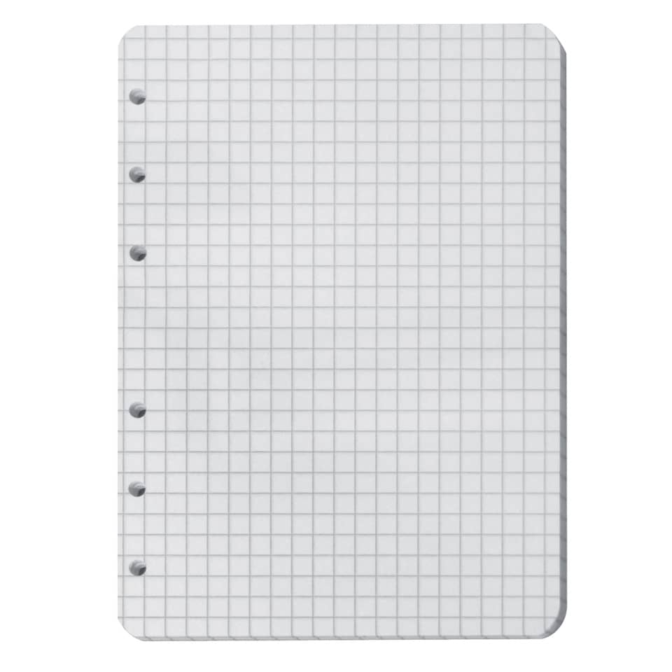 Ringbucheinlage, A6, 50 Blatt, kariert VELOFLEX 1263 000