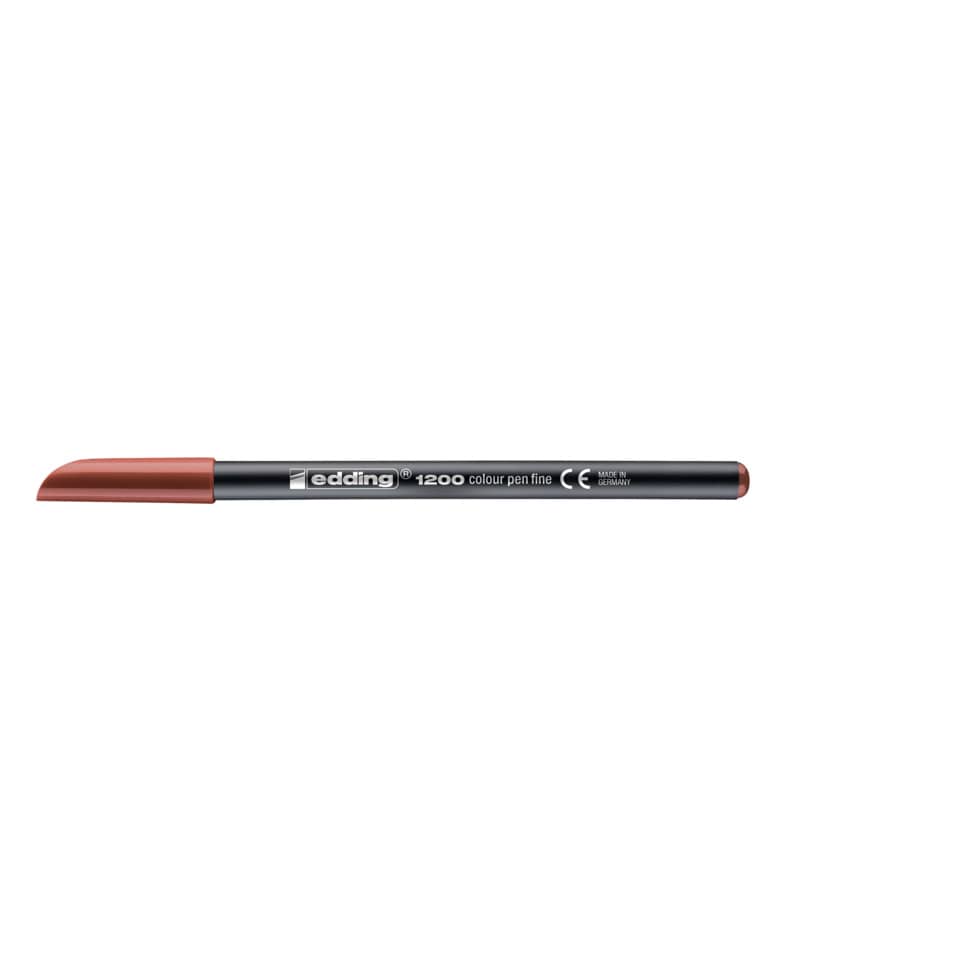 Faserschreiber 1200, 1mm, Rundspitze, braun EDDING 41200007 EDDING 1200-7