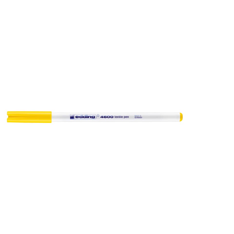 Textilstift 4600, gelb EDDING 4600-005 EDDING 4-4600005