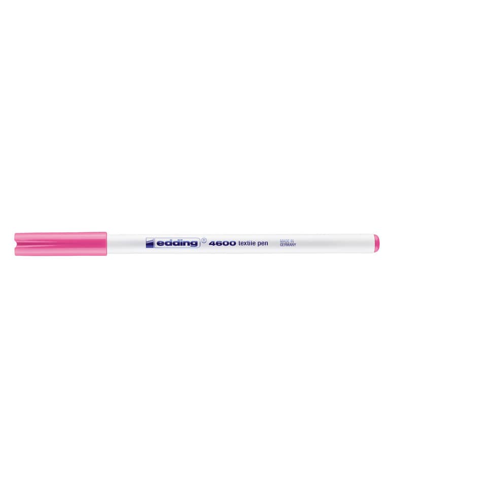 Textilstift 4600, rosa EDDING 4600-009 EDDING 4-4600009