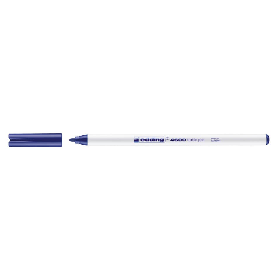 Textilstift 4600, blau EDDING 4600-003 EDDING 4-4600003